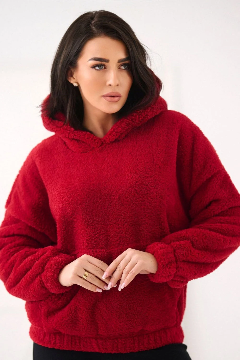 Sweatshirt rouge – Image 4