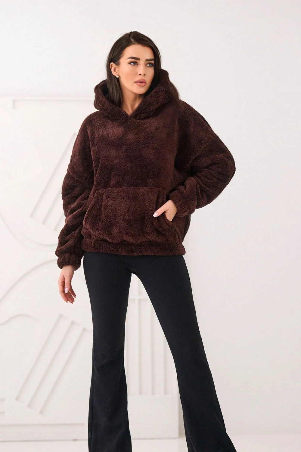Sweatshirt brun – Image 2