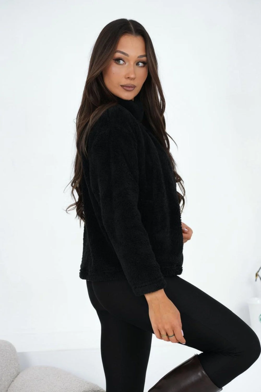 Sweatshirt noir – Image 3