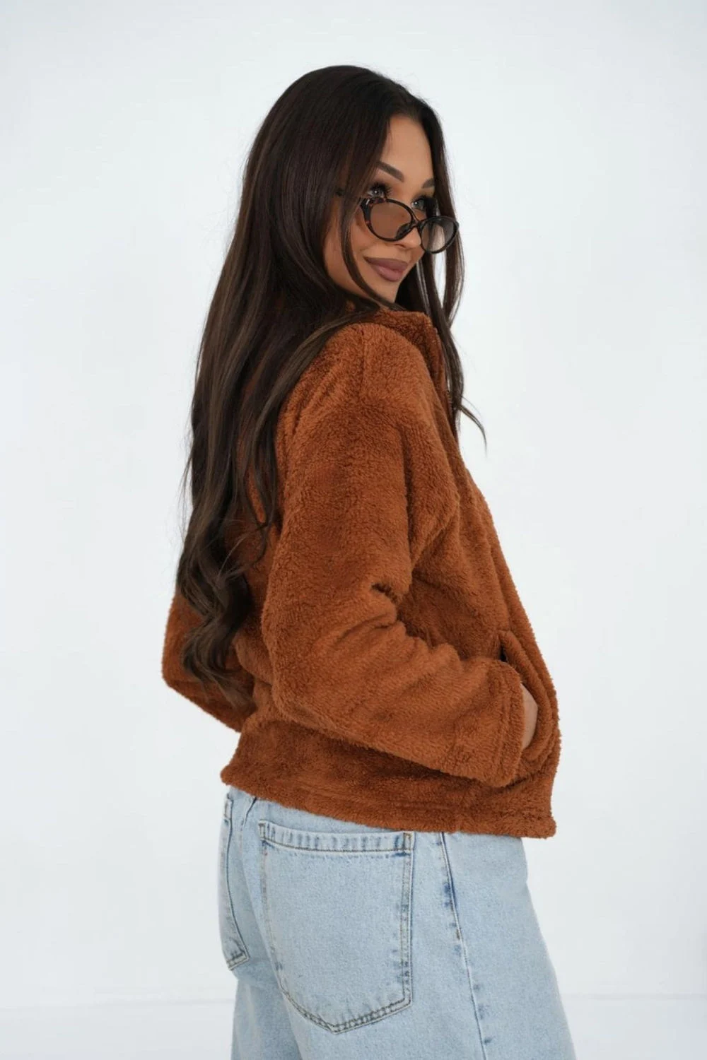 Sweatshirt brun – Image 3
