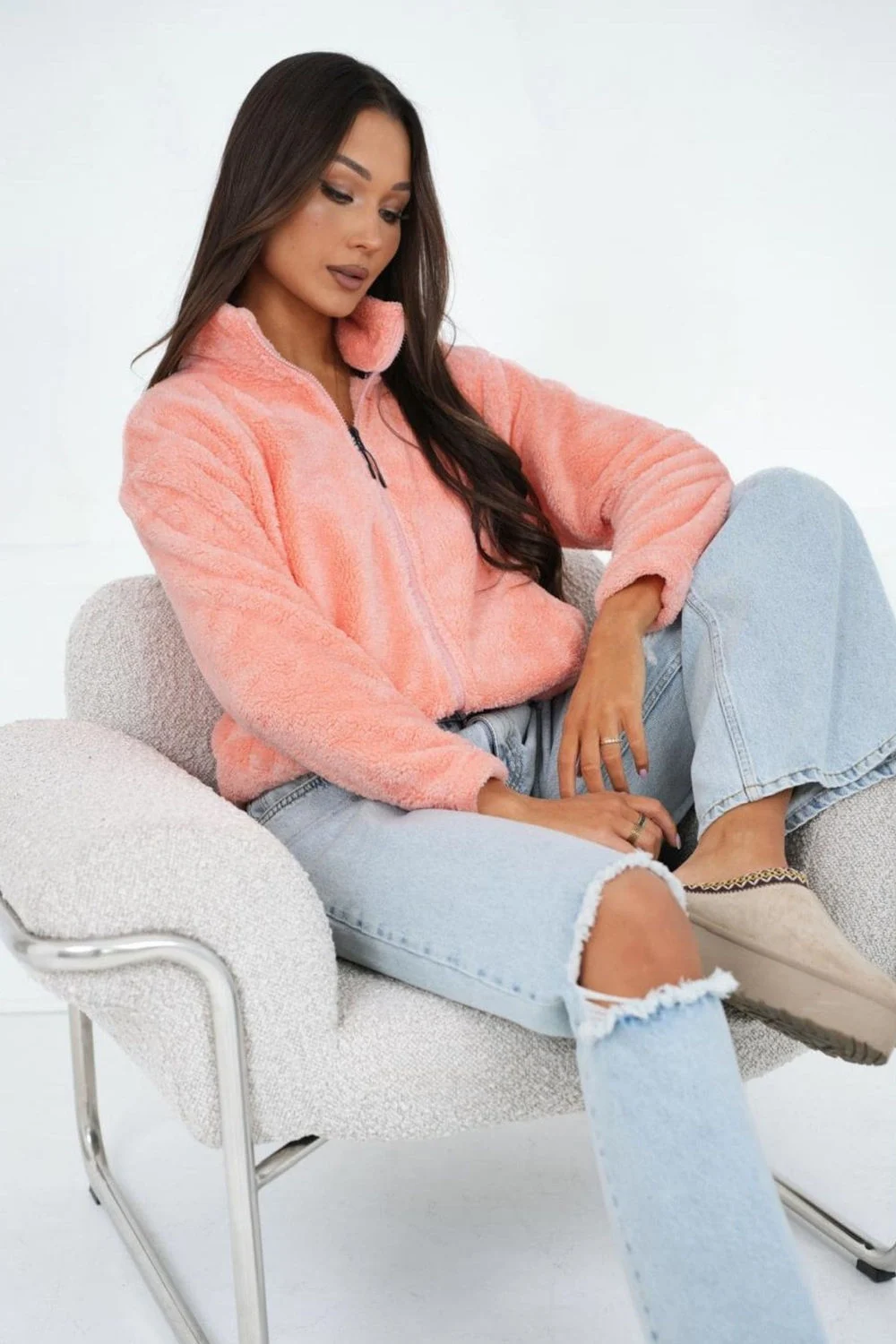 Sweatshirt rose – Image 3