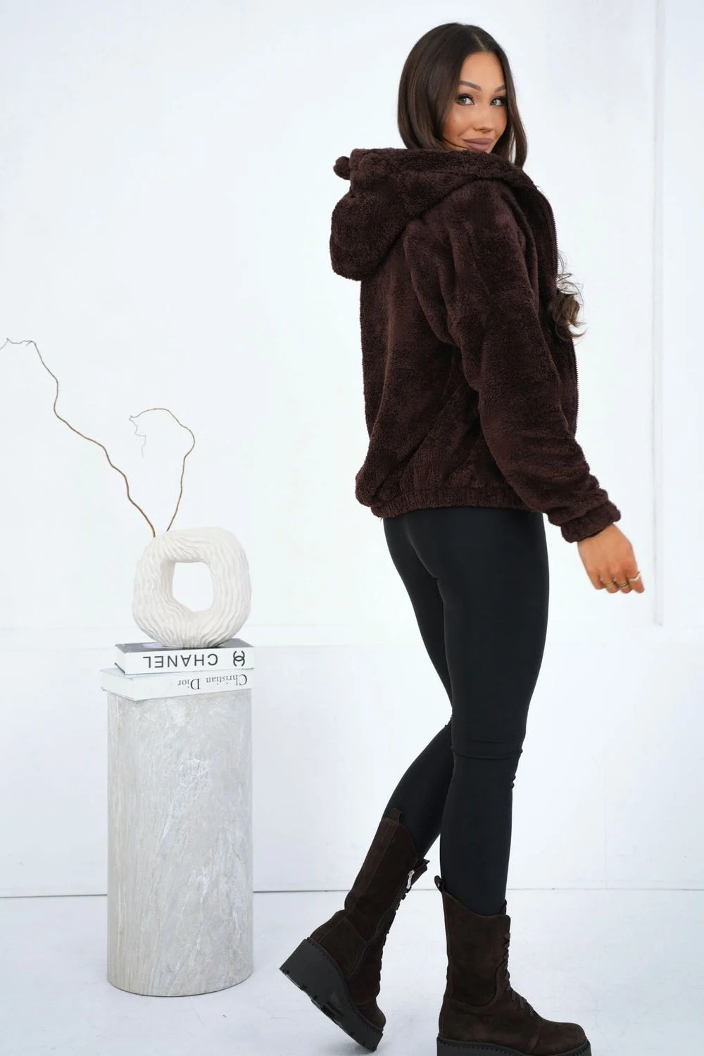 Sweatshirt brun – Image 3
