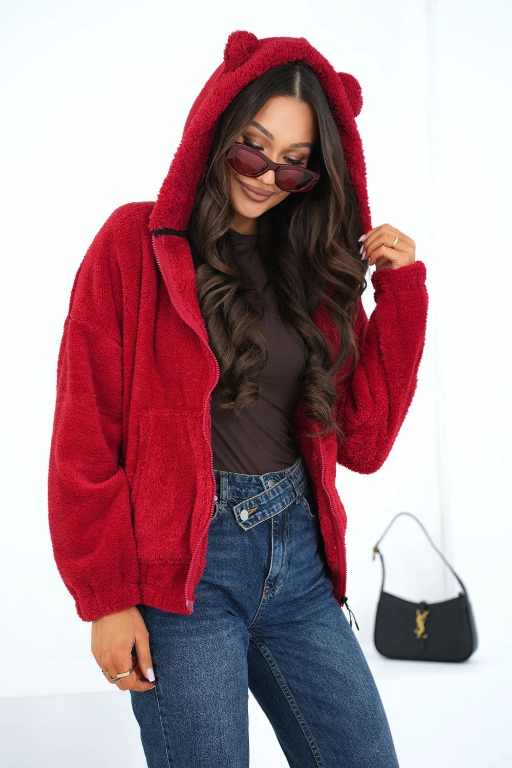 Sweatshirt rouge – Image 4