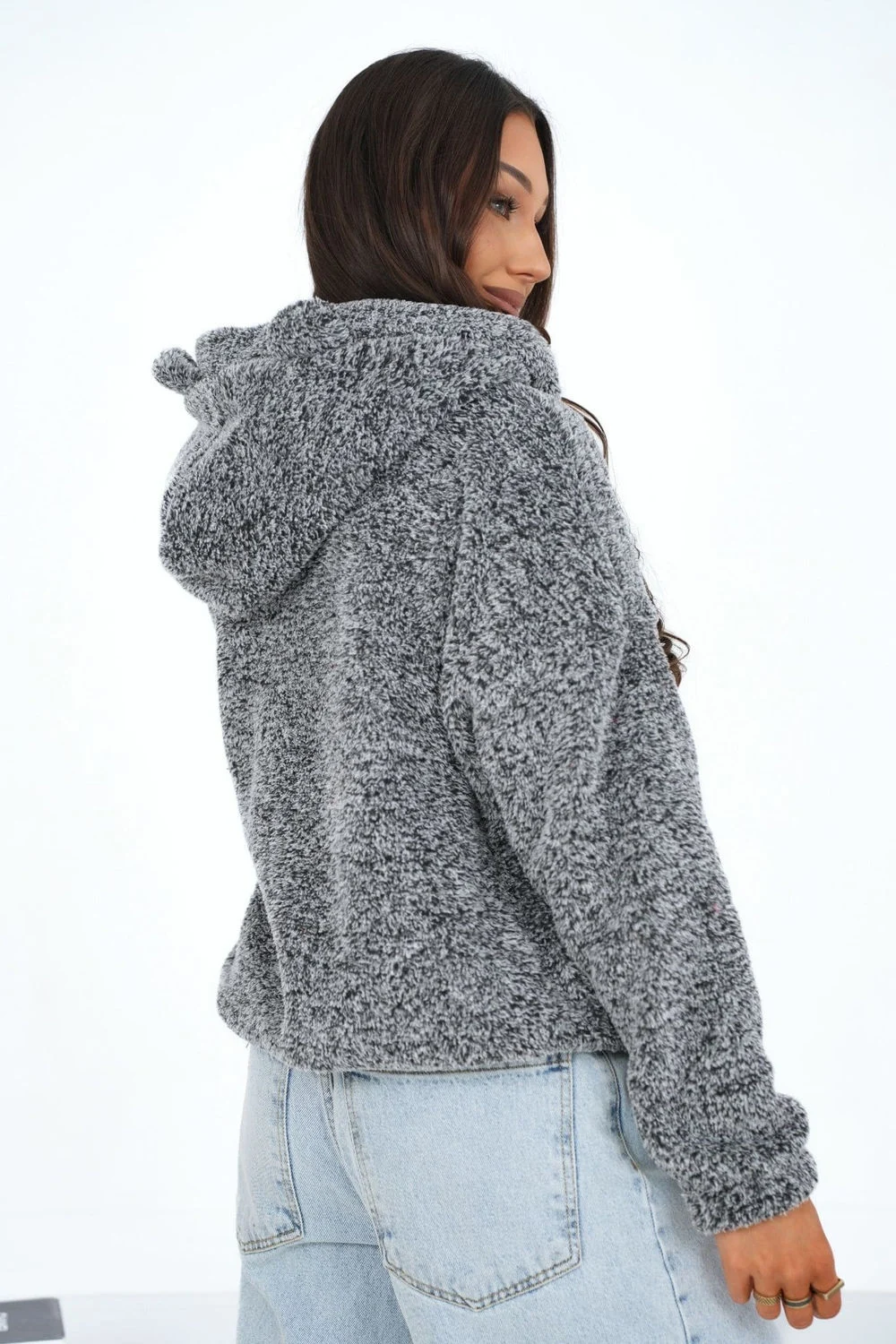 Sweatshirt gris – Image 3
