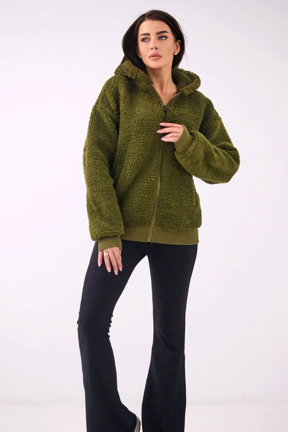Sweatshirt vert – Image 4