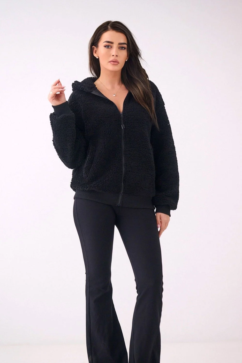 Sweatshirt noir – Image 2