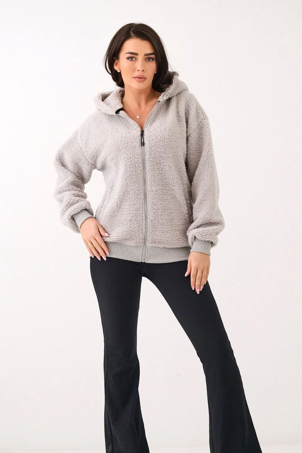 Sweatshirt gris – Image 2