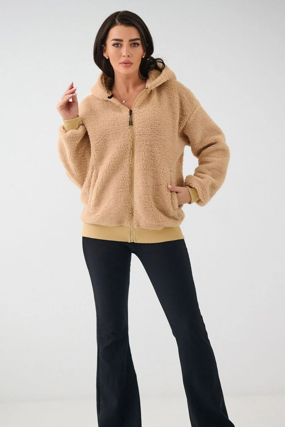 Sweatshirt beige – Image 2