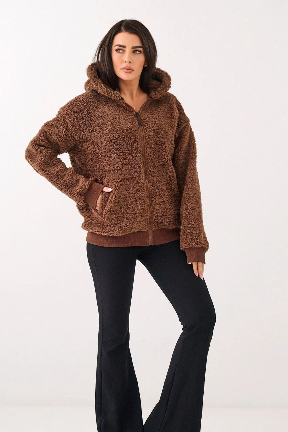 Sweatshirt brun – Image 2