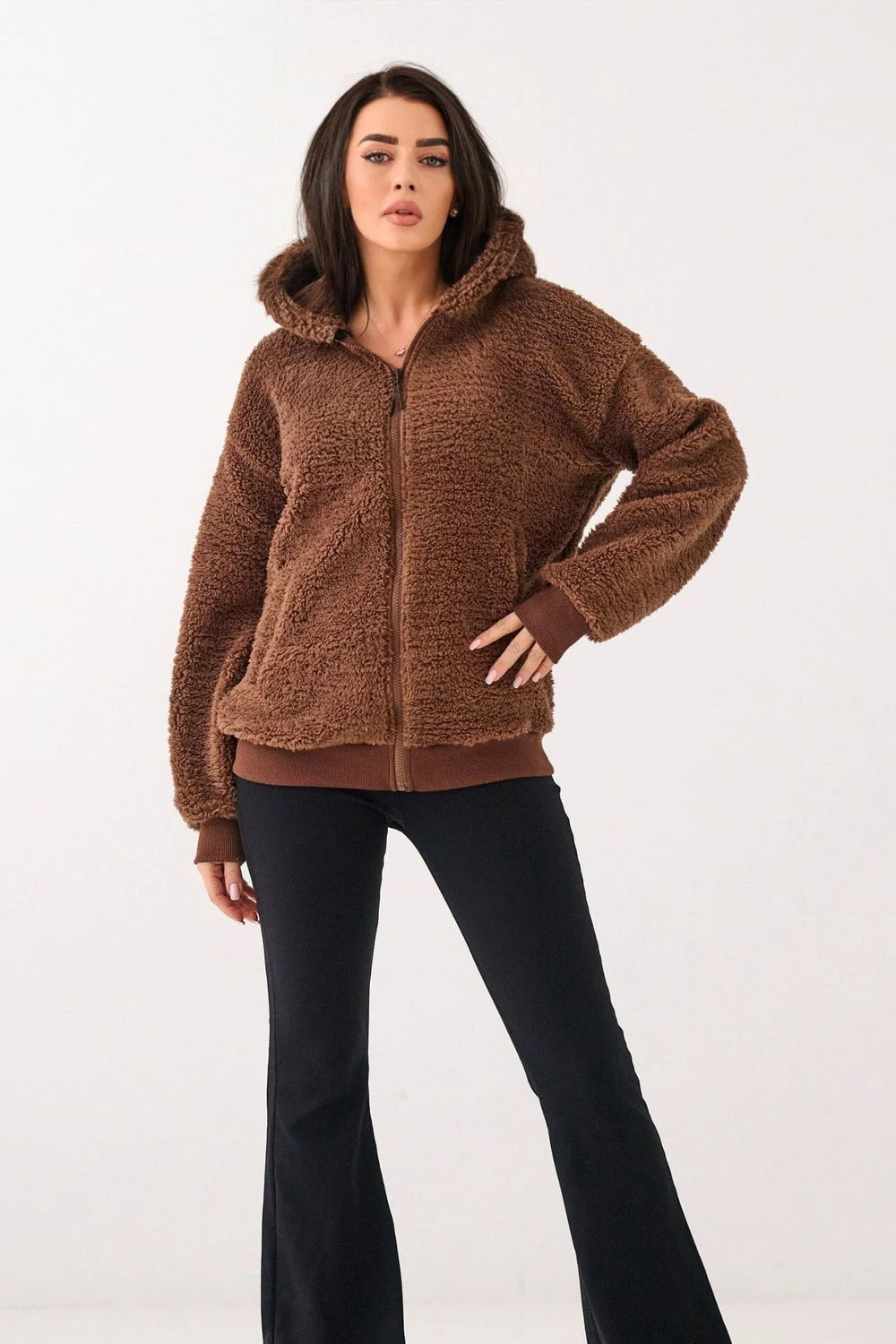 Sweatshirt brun – Image 3