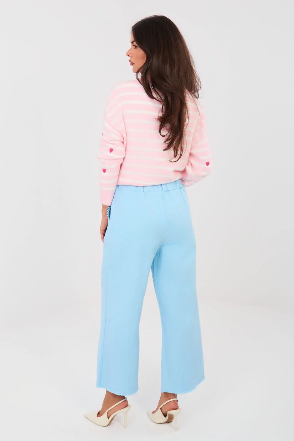 Pantalon femme bleu – Image 3