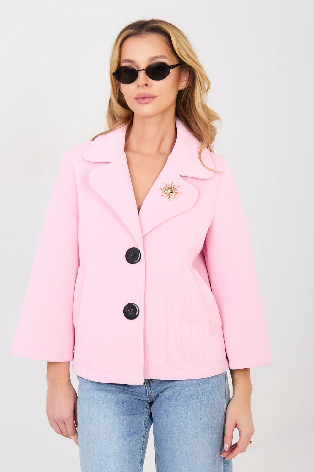 Manteau rose