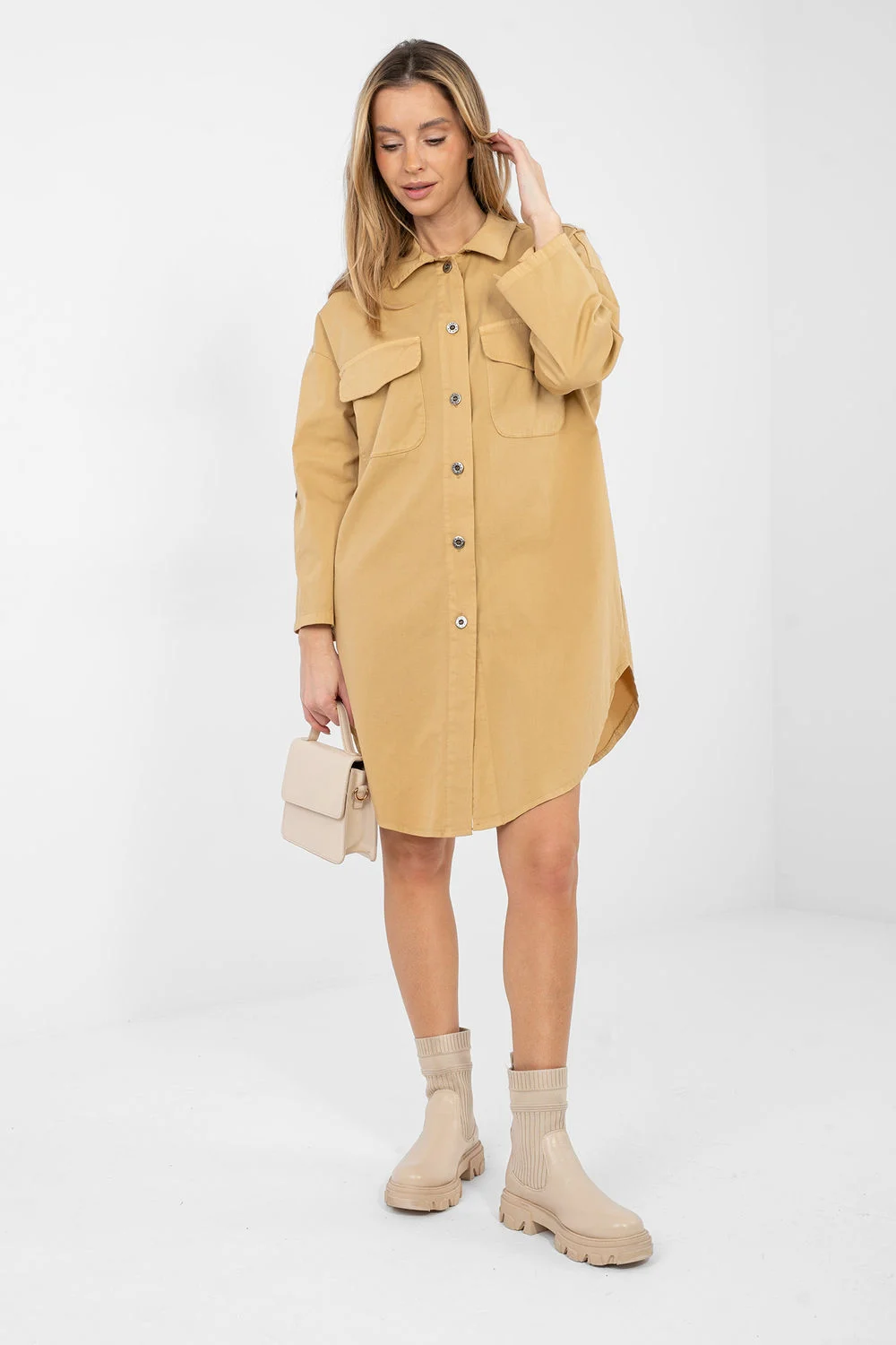 Robe de jour brune – Image 2