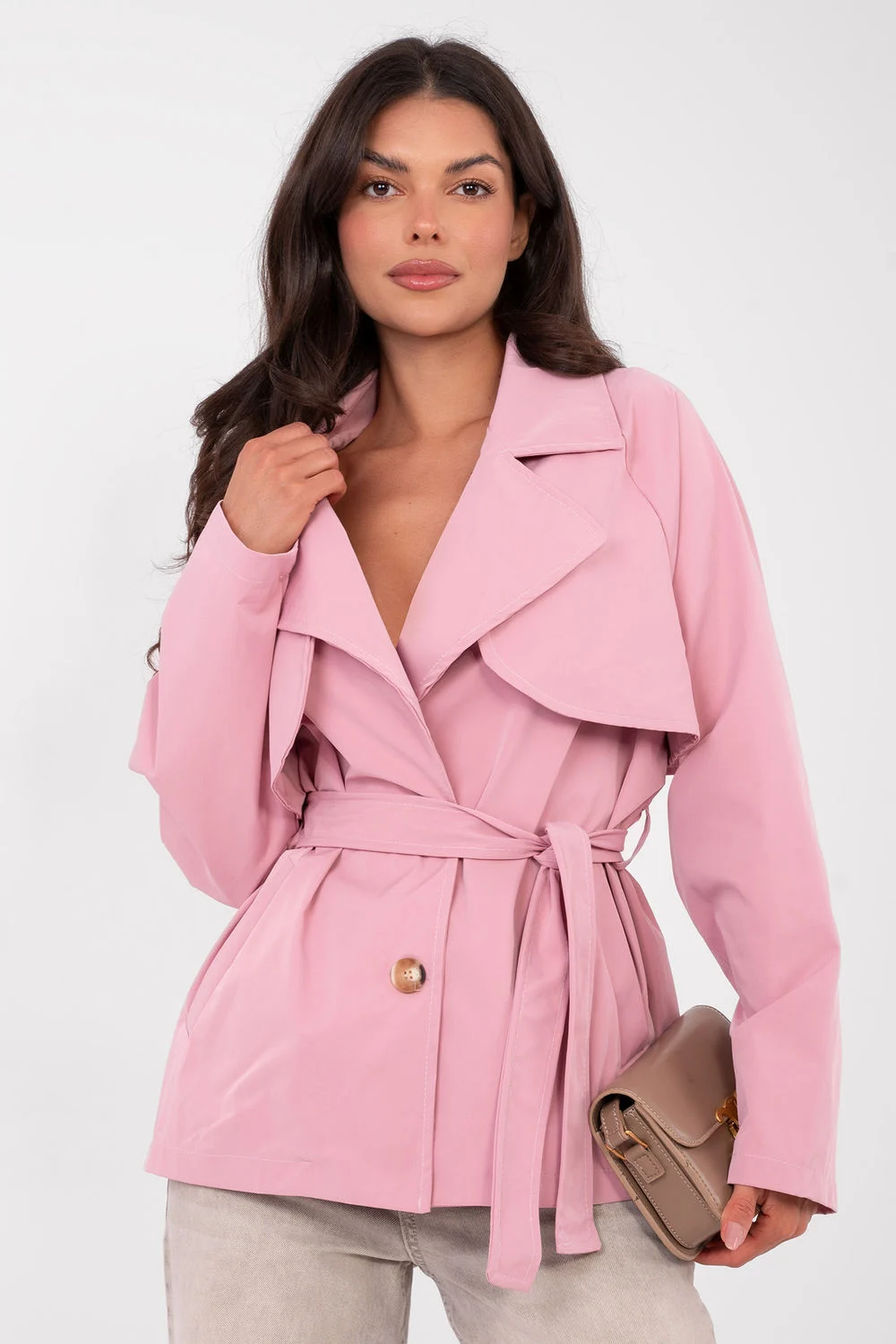 Manteau rose