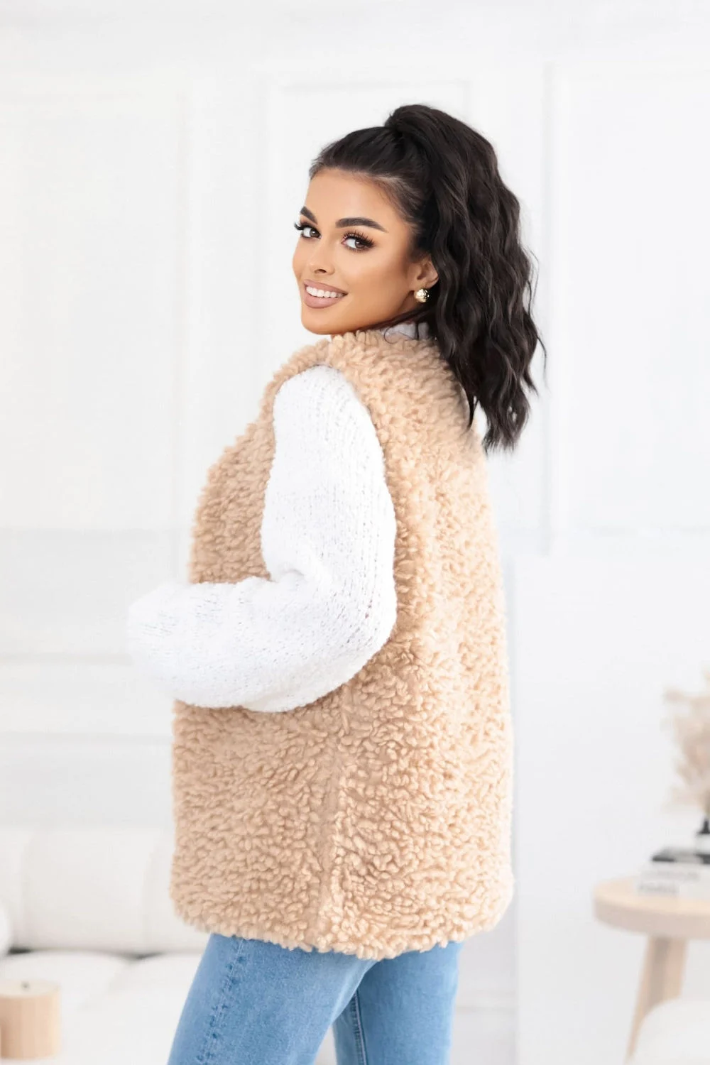 Gilet beige – Image 3