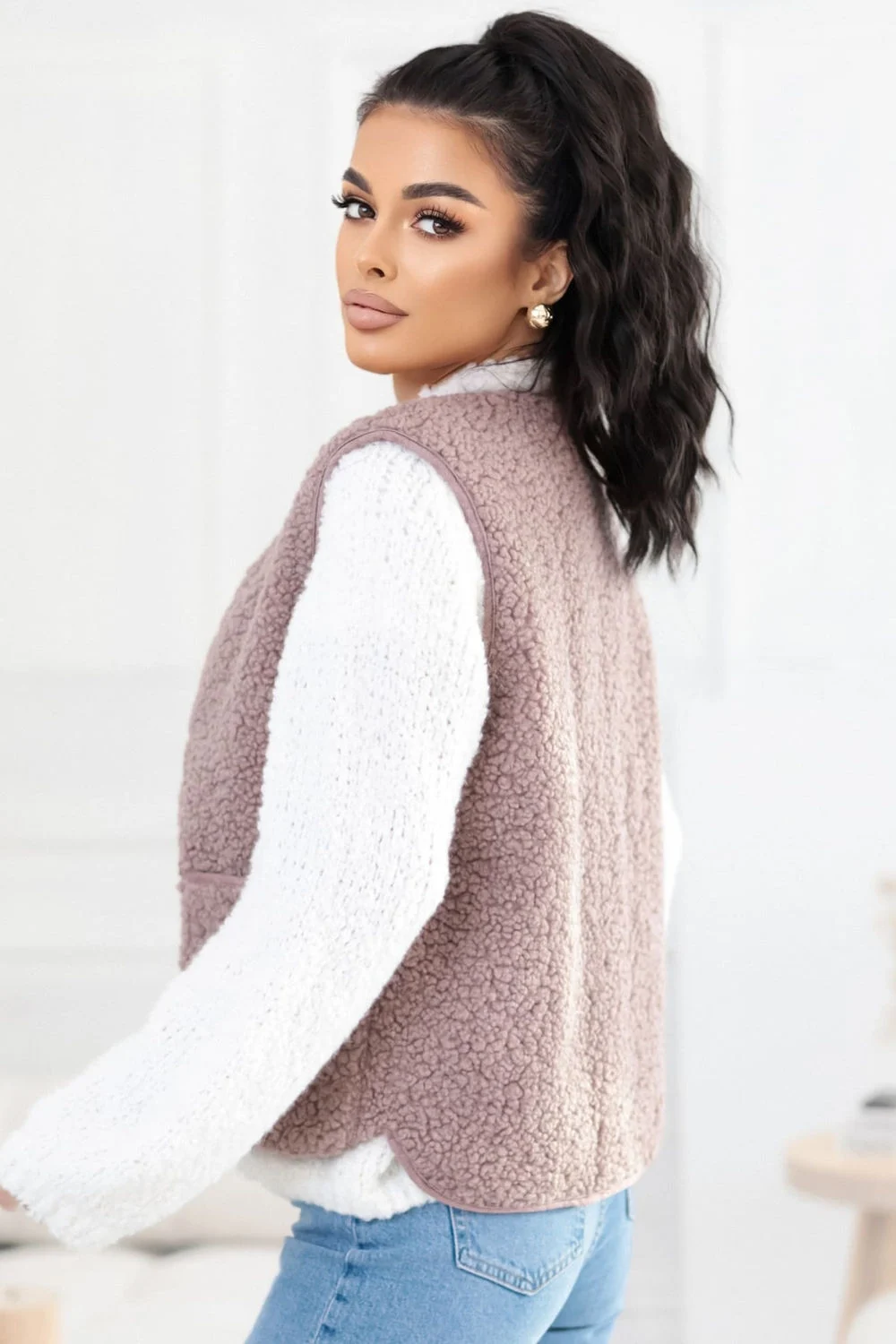 Gilet beige – Image 3