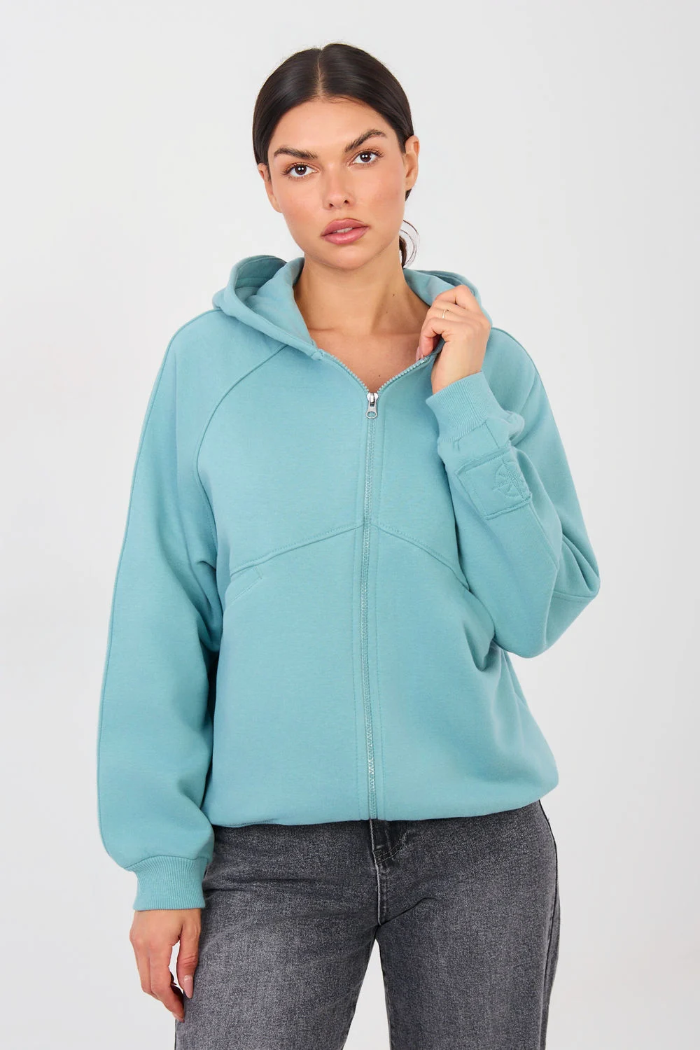 Sweatshirt bleu