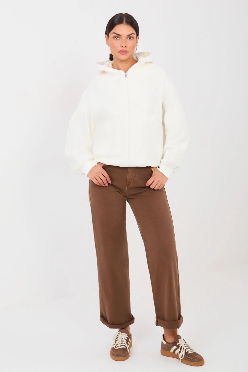 Sweatshirt beige – Image 2