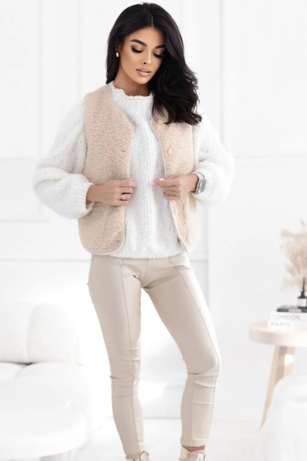 Gilet beige – Image 3