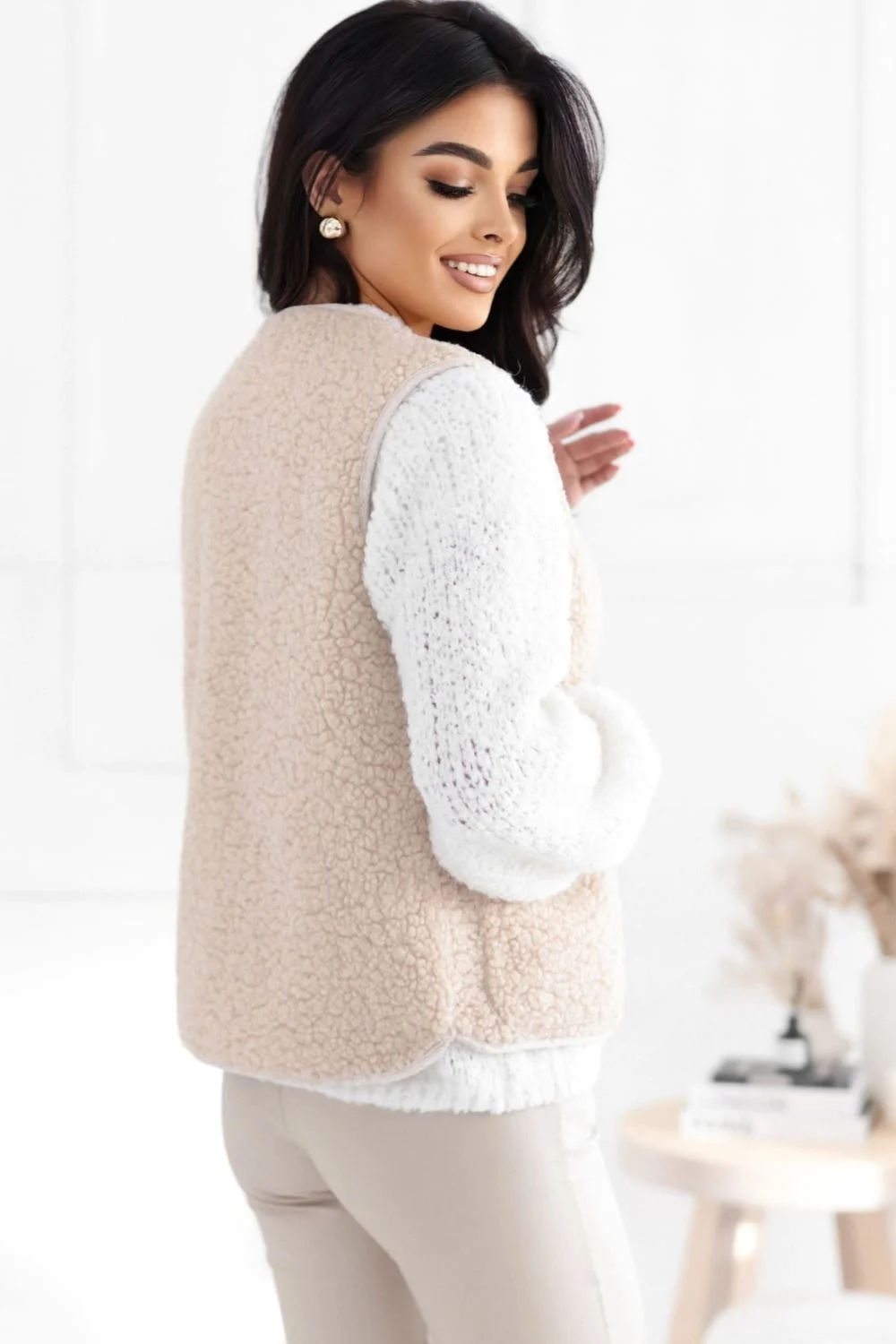 Gilet beige – Image 4