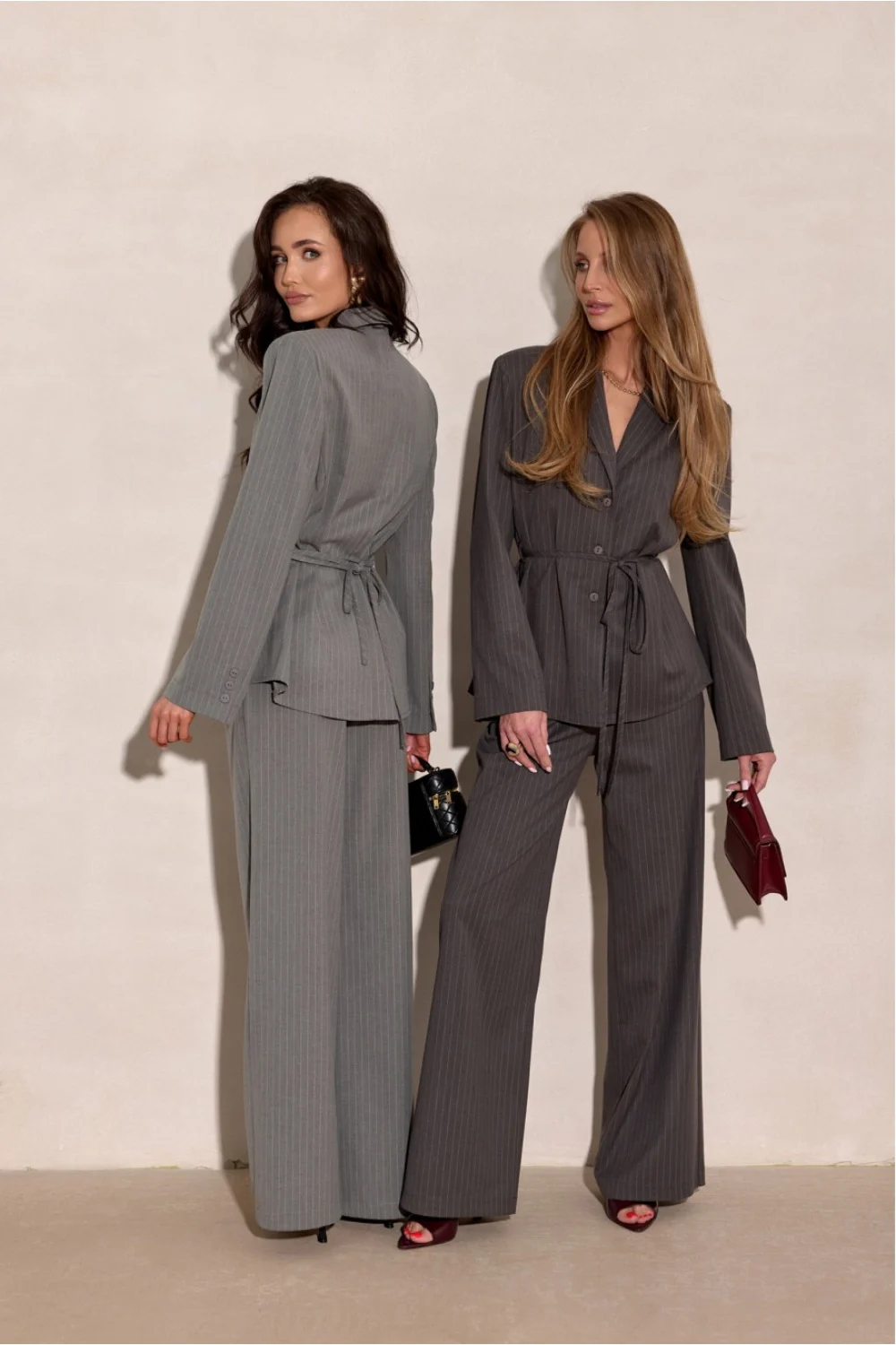 Chemise manche longue grise – Image 4