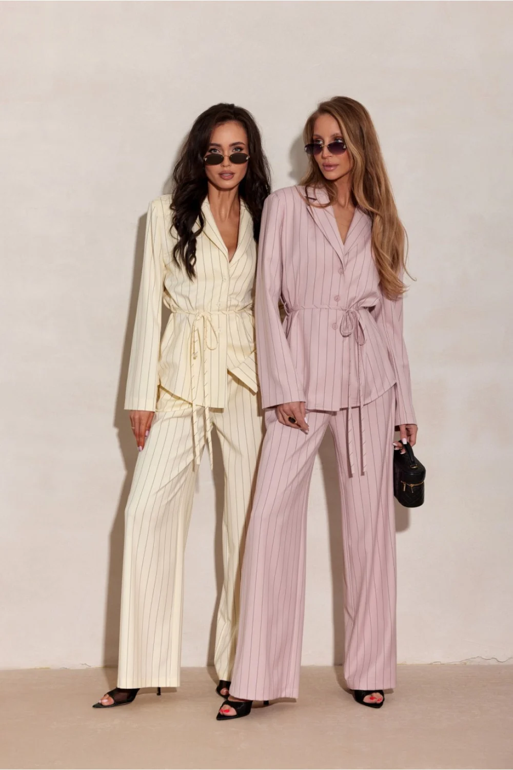 Chemise manche longue rose – Image 4