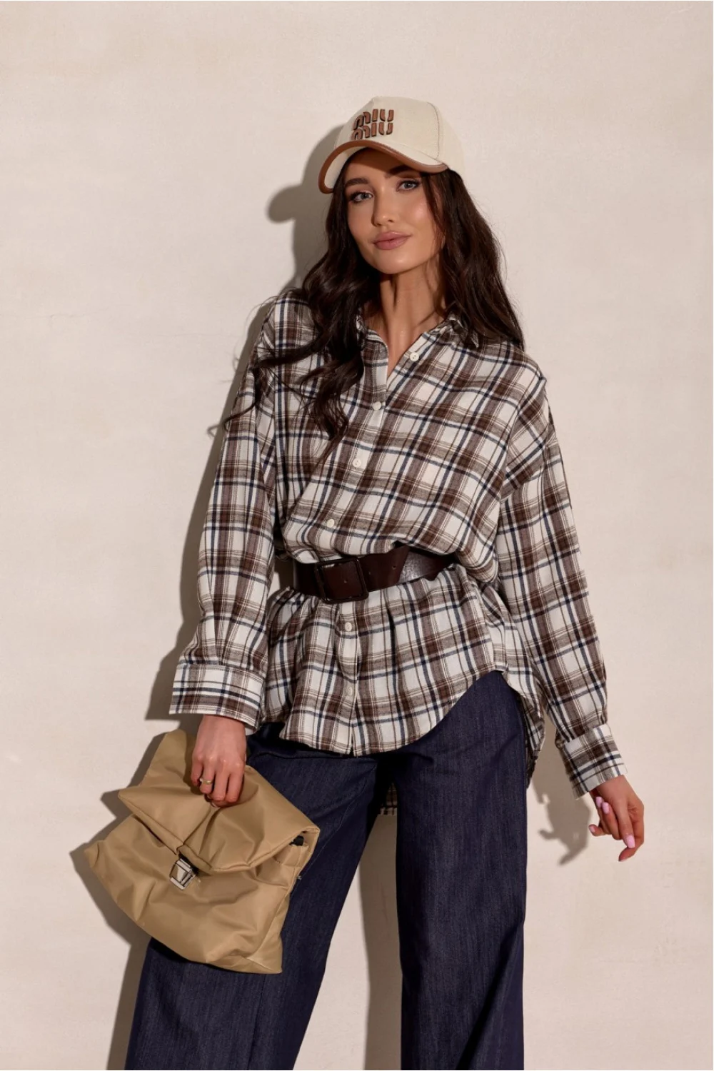 Chemise manche longue multicouleur