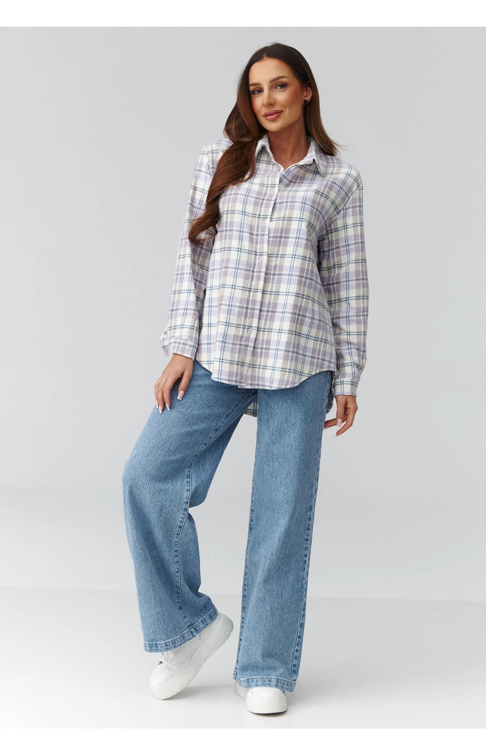 Chemise manche longue multicouleur – Image 2