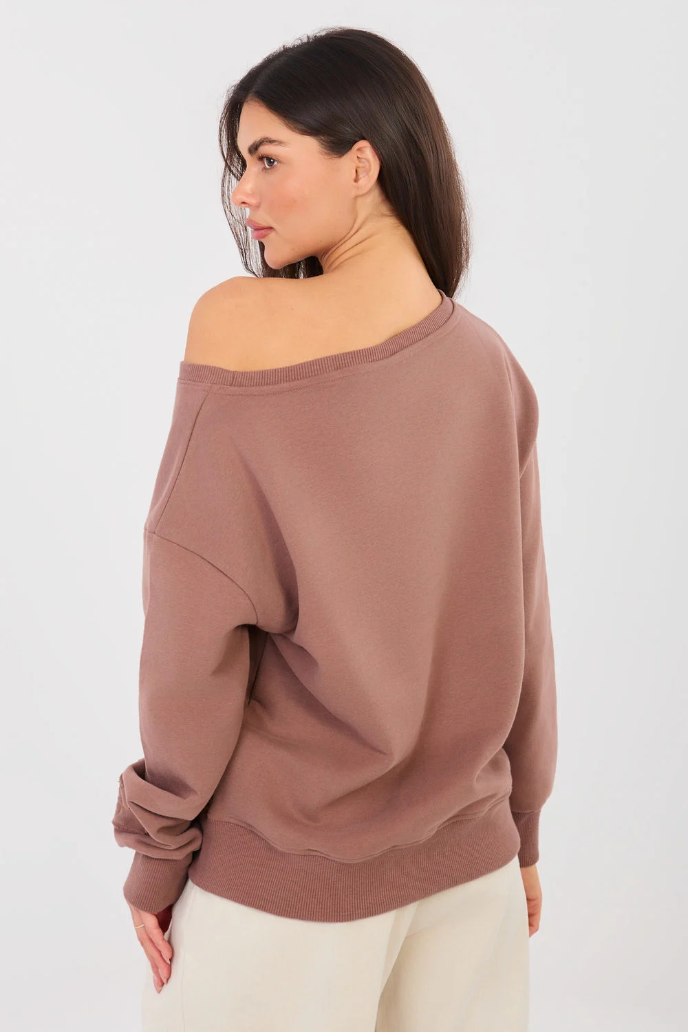 Sweatshirt brun – Image 3