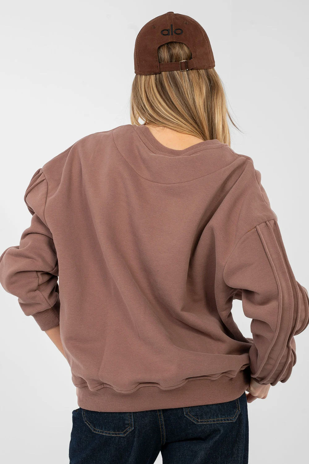 Sweatshirt brun – Image 2