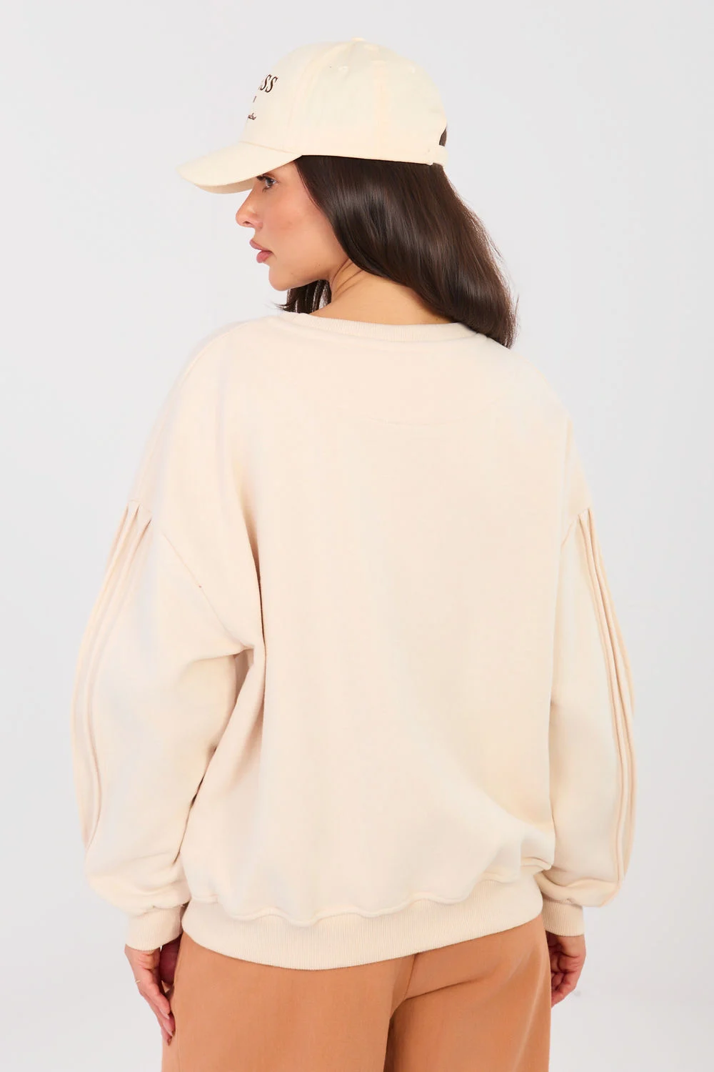 Sweatshirt beige – Image 2