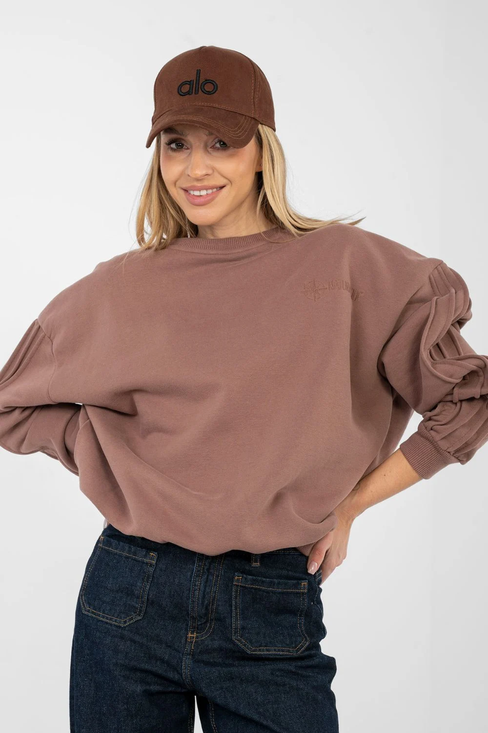 Sweatshirt brun – Image 4