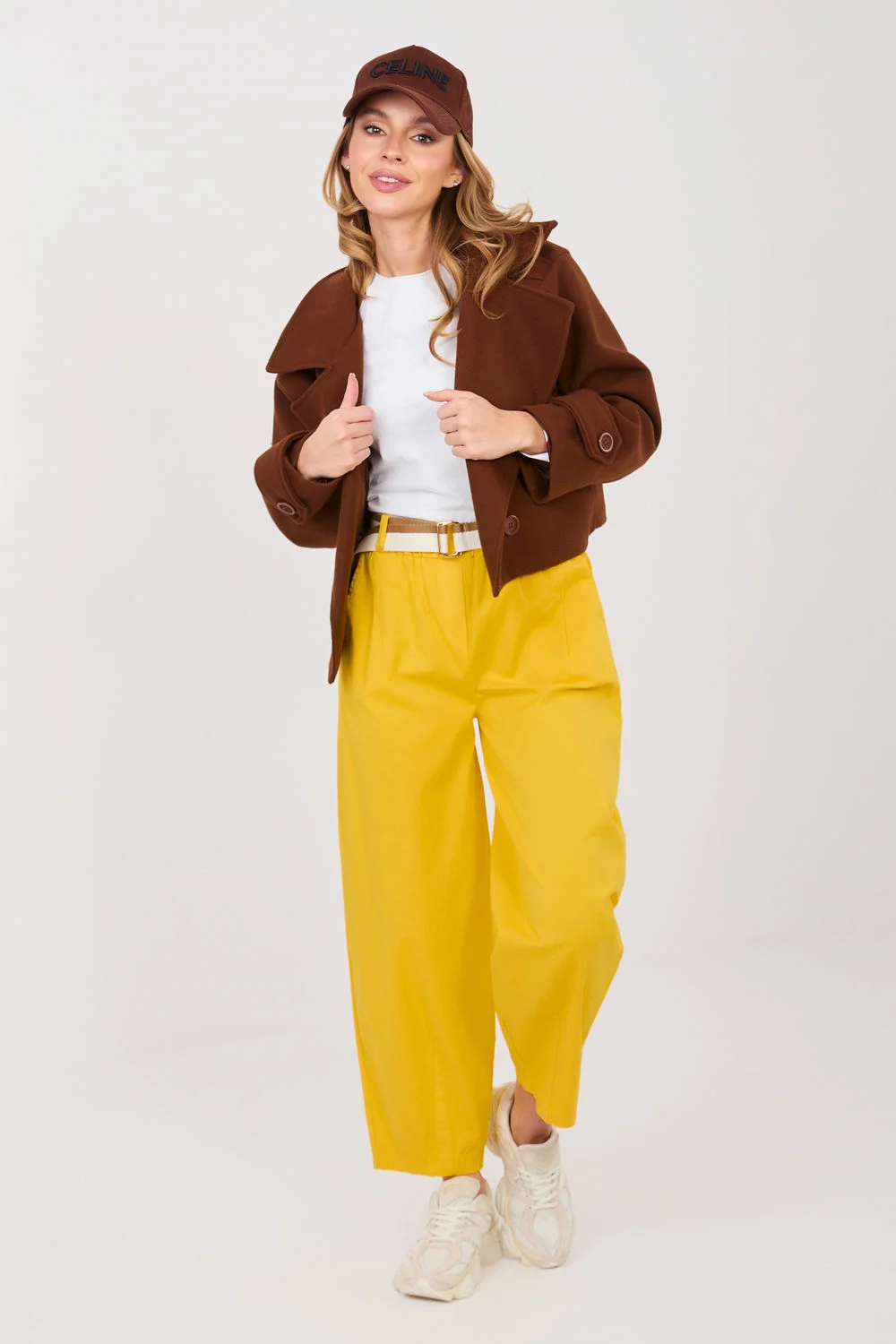 Pantalon femme jaune – Image 2