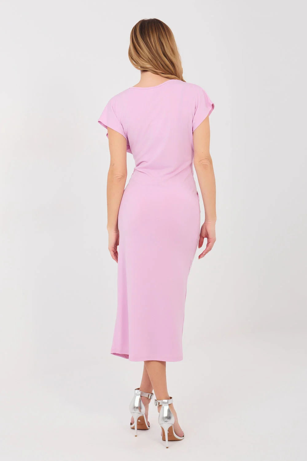 Robe de cocktail violette – Image 3