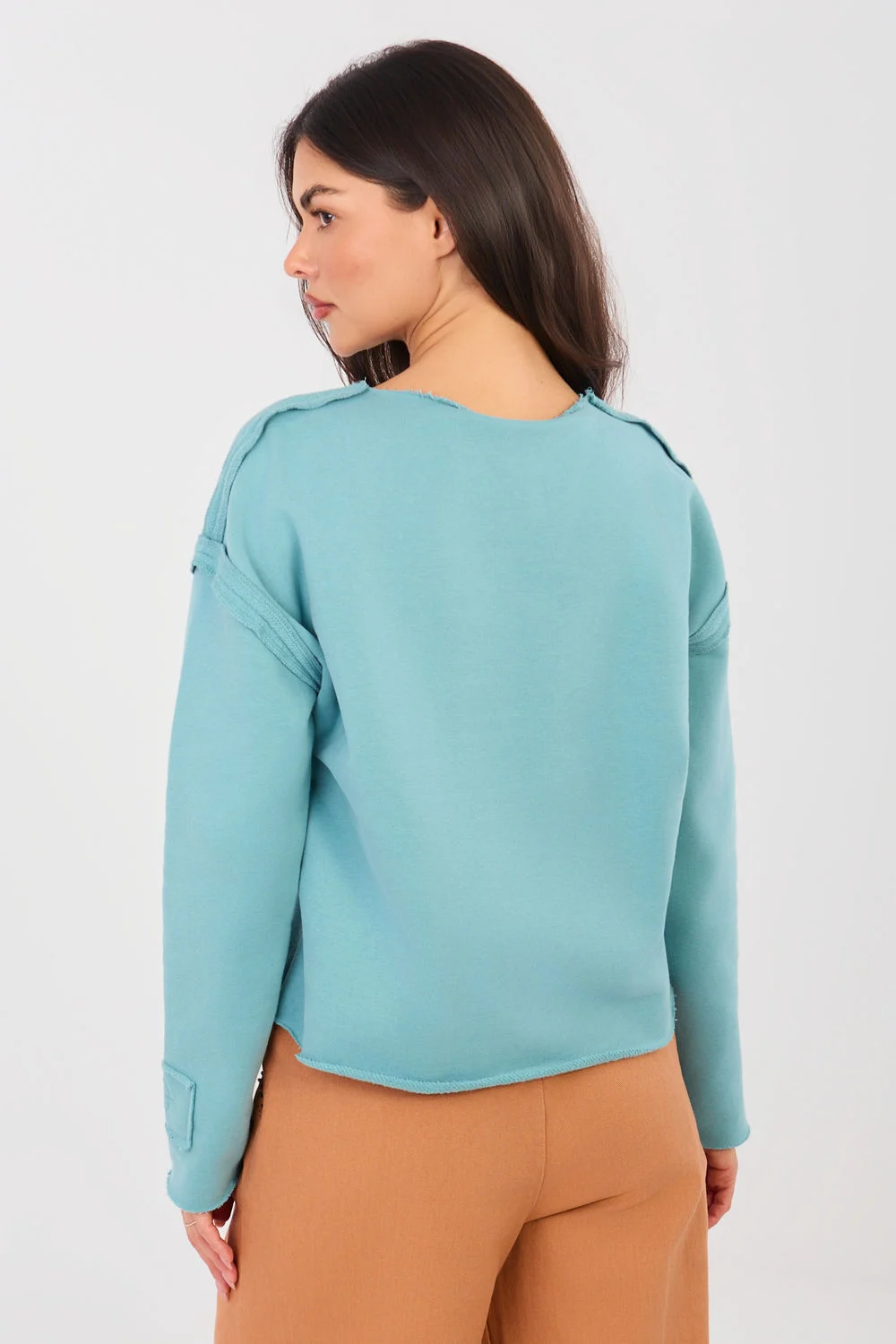 Sweatshirt bleu – Image 2
