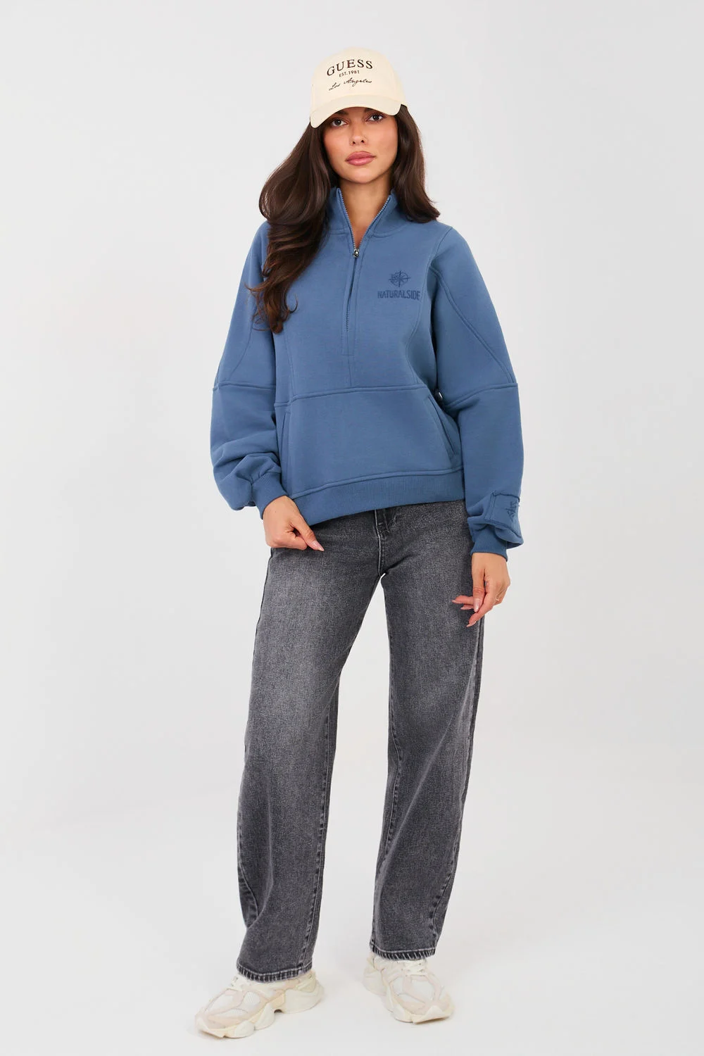 Sweatshirt bleu – Image 2