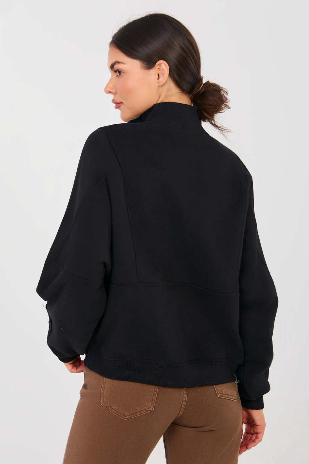 Sweatshirt noir – Image 3