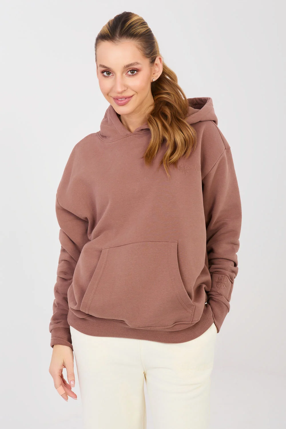 Sweatshirt brun