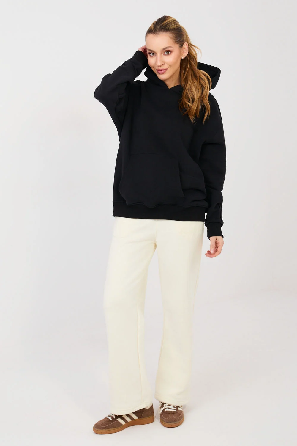 Sweatshirt noir – Image 2