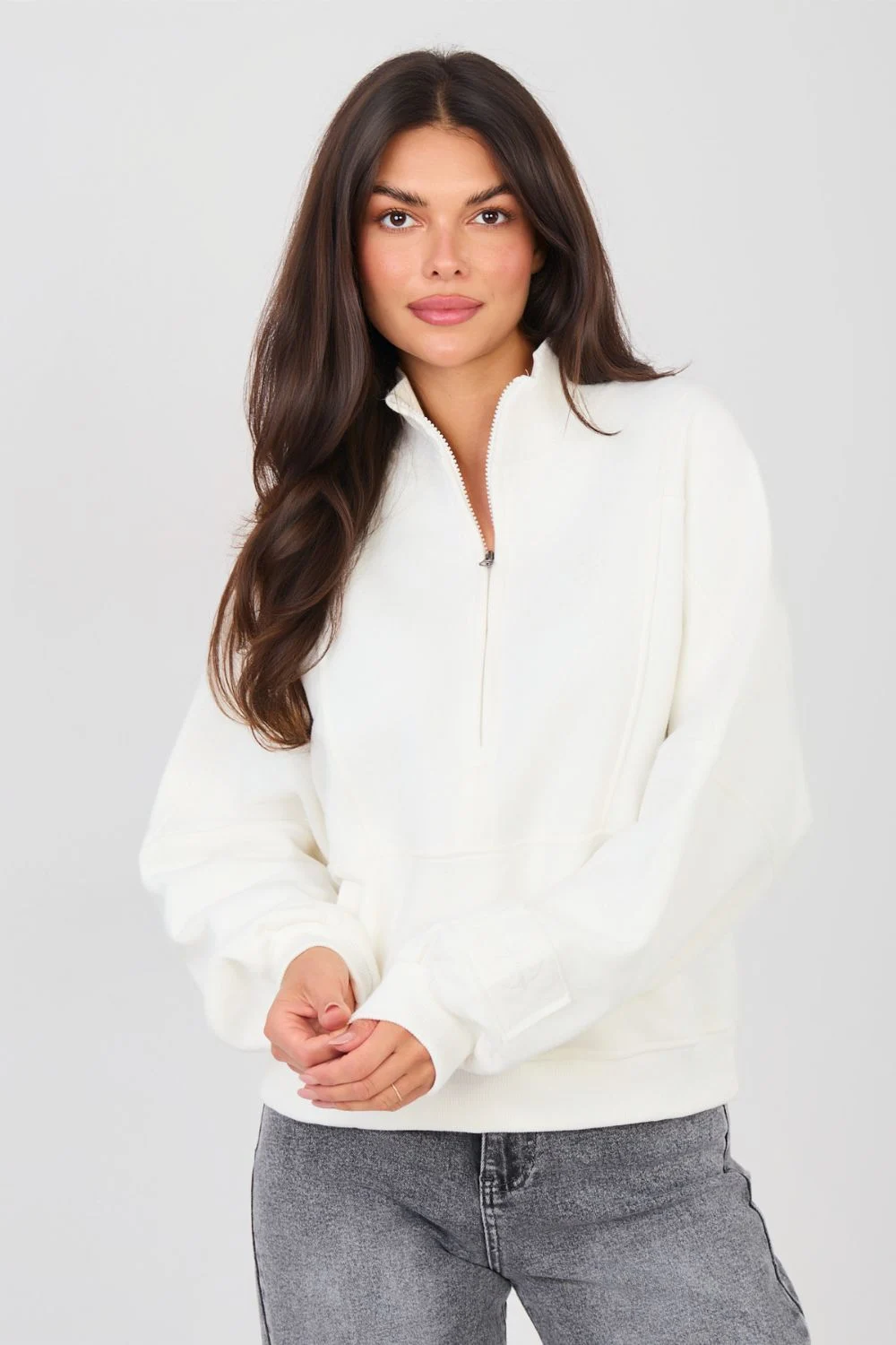 Sweatshirt beige – Image 3