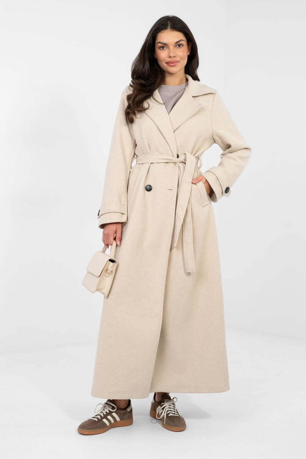 Manteau beige