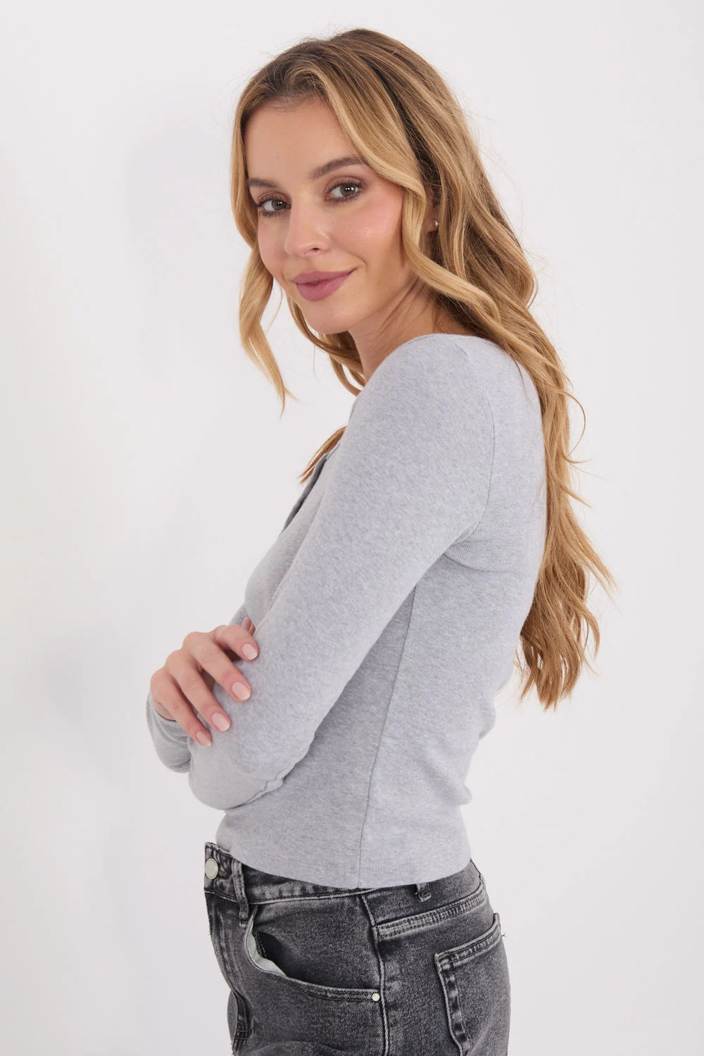 Chemisier gris – Image 4