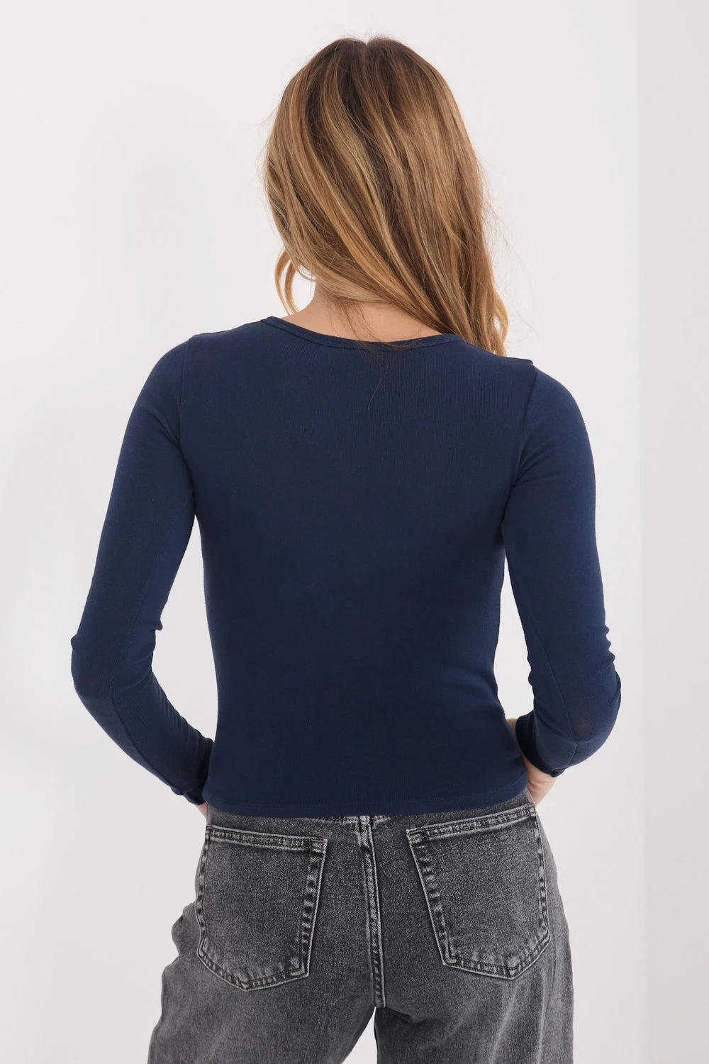 Chemisier bleu marine – Image 3