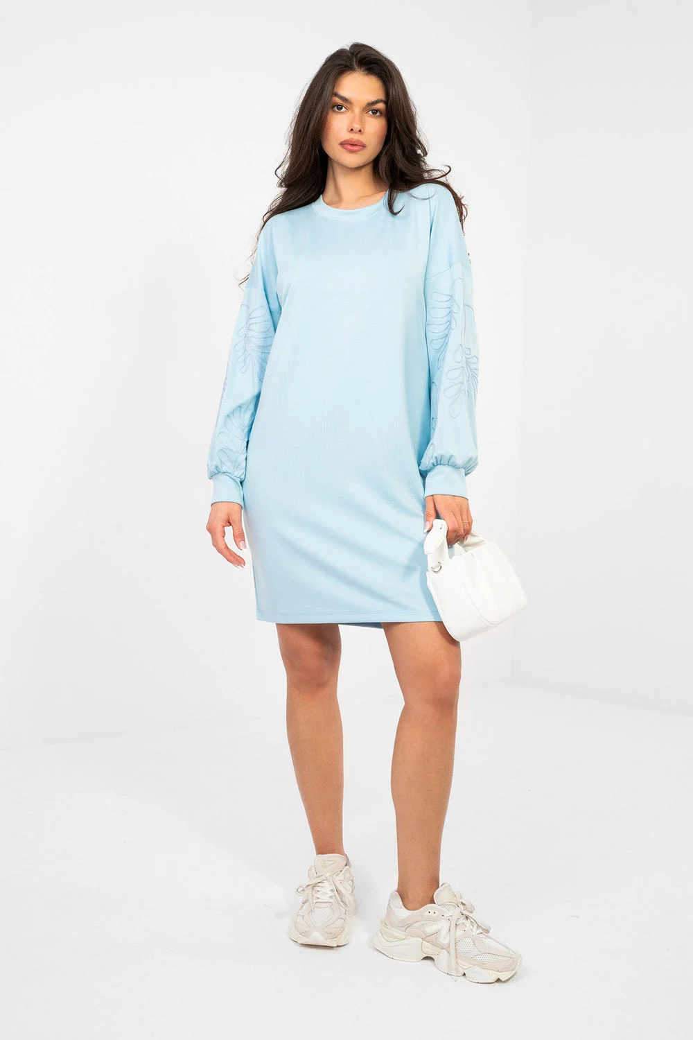 Robe de jour bleue – Image 2
