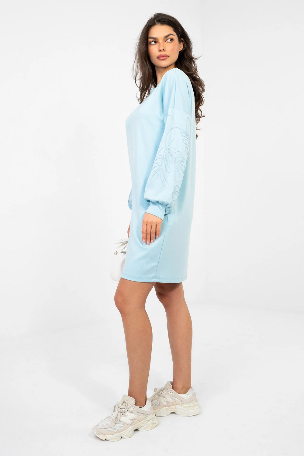 Robe de jour bleue – Image 3