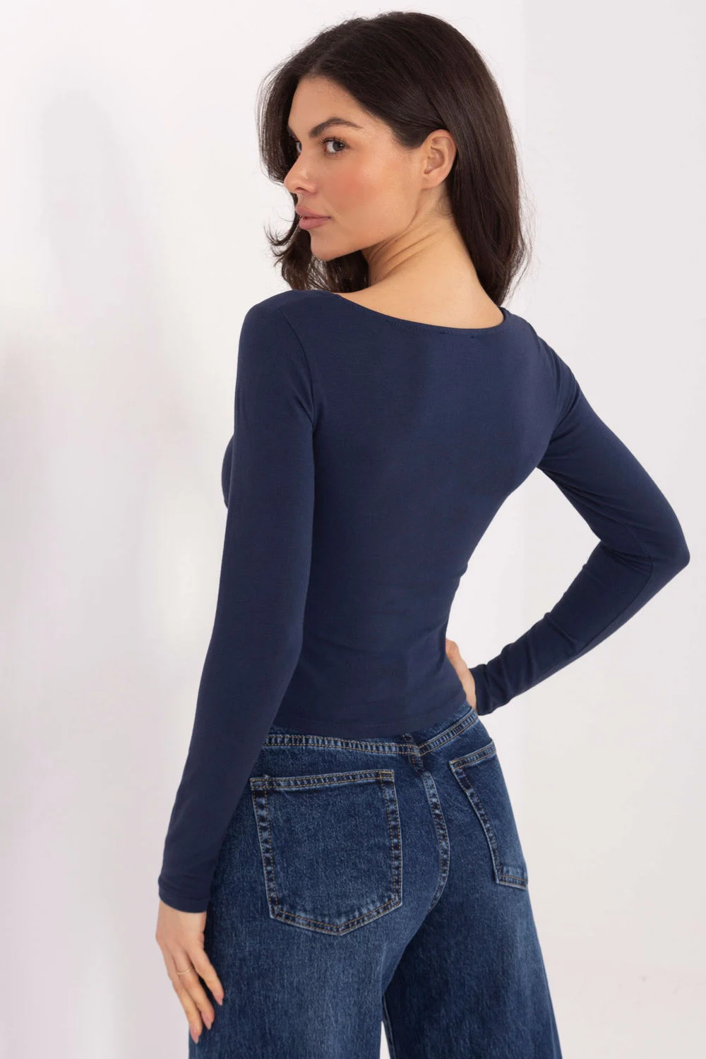 Chemisier bleu marine – Image 3