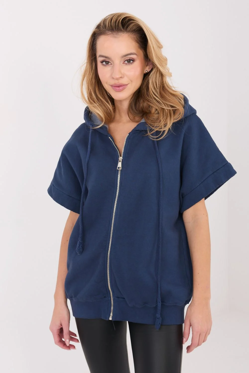Sweatshirt bleu marine – Image 4