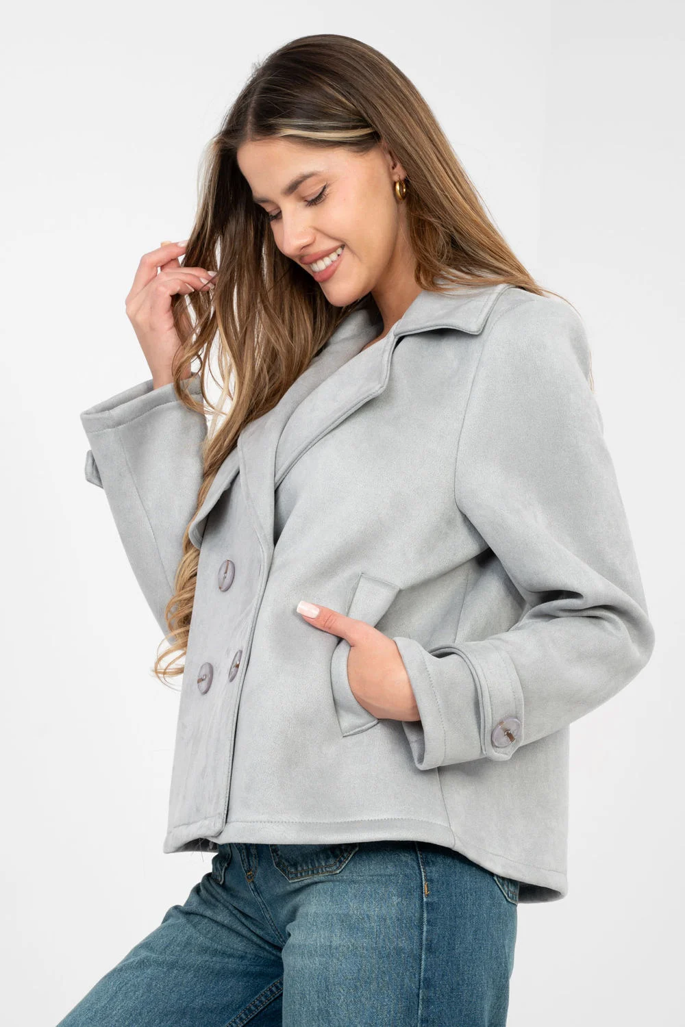 Manteau gris – Image 3