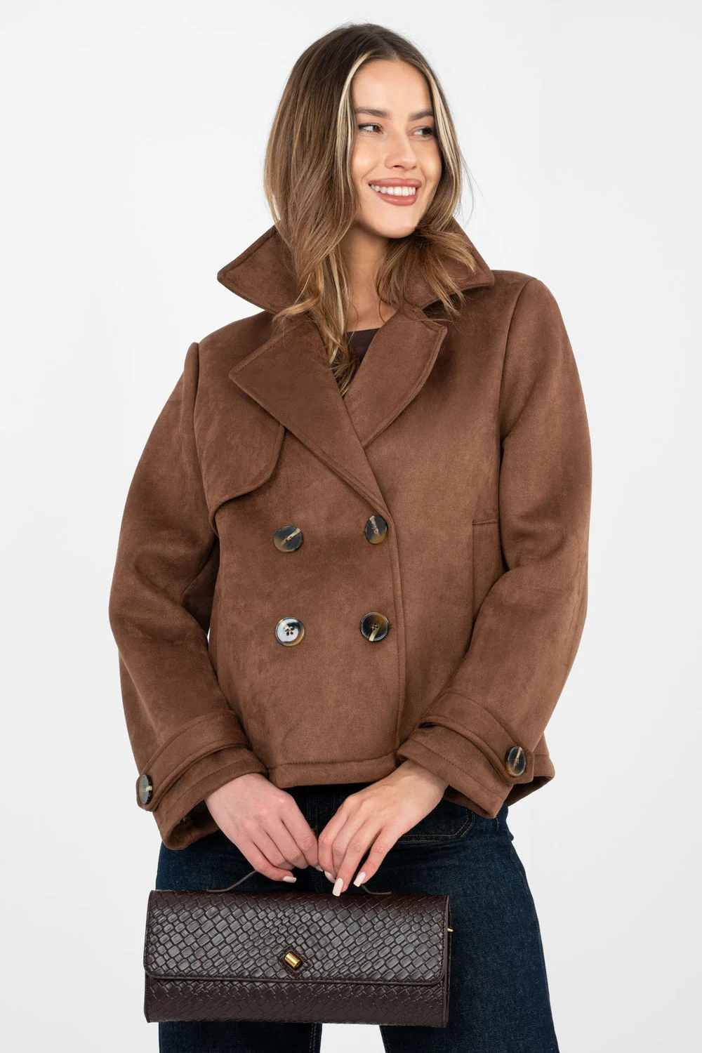 Manteau brun