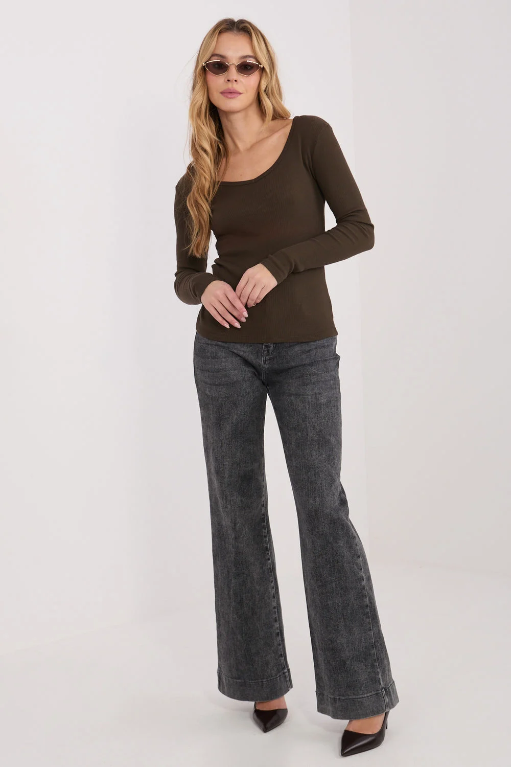 Chemisier brun – Image 2